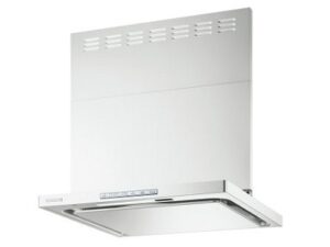 リンナイのレンジフードに交換！　レンジフード 富士工業製(Rinnai) OGR-REC-AP602(RL)FW 間口60cm フロストホワイト OGRシリーズ　クリーンフード(オイルスマッシャー・スリム型)上幕板付き